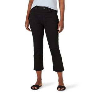 NWT Lee Pull-On Cigarette Crop Jeans